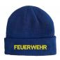 Preview: muetze_feuerwehr_blau_gelb_schriftart_1