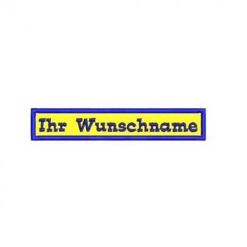 aufnaeher schrift western