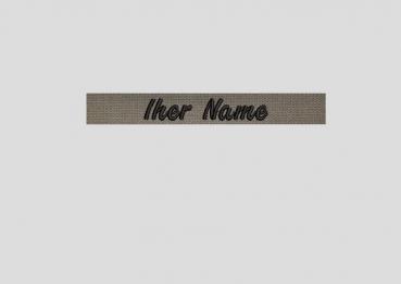 Namensband nach Bundeswehr Vorschrift Klett