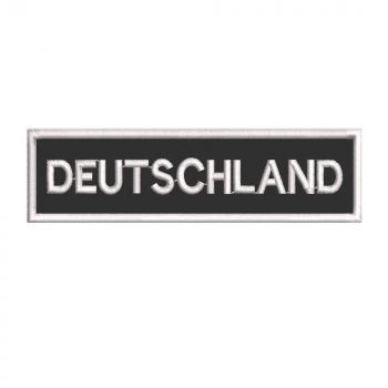 patch deutschland blockschrift