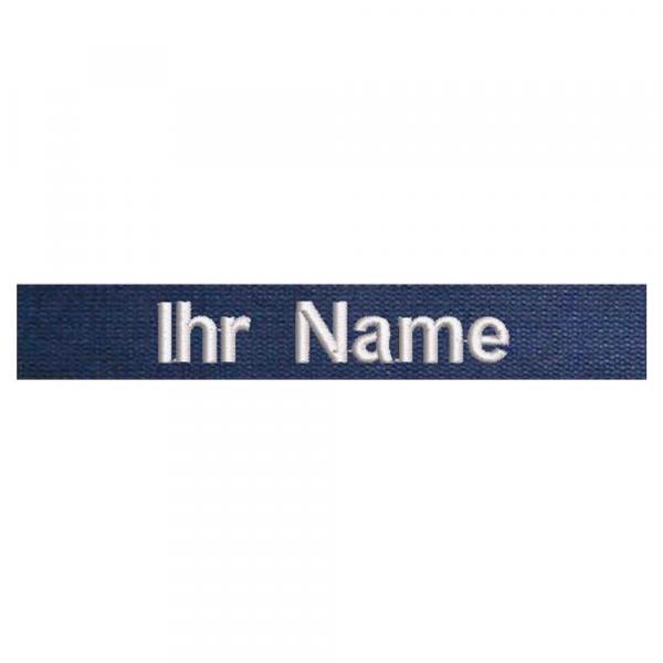 Namensband_navy_weiss
