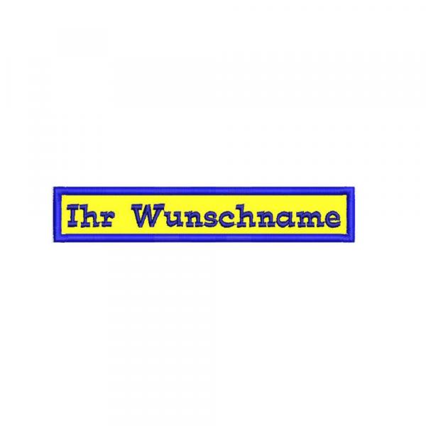 aufnaeher schrift western