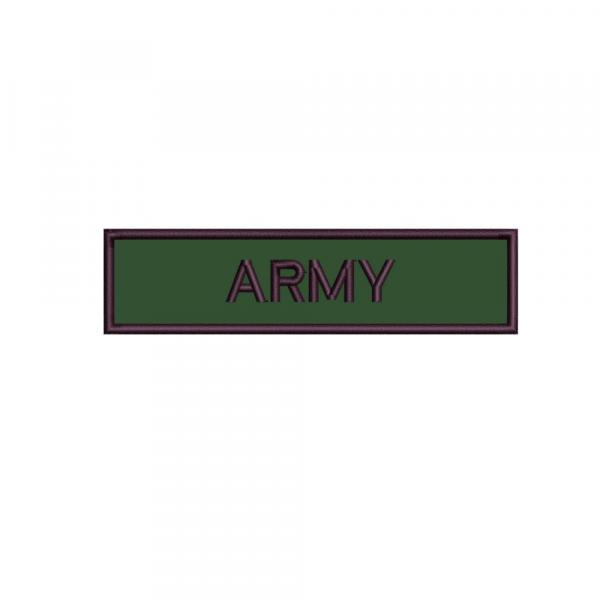 Patches  ARMY gestickt mit Klett