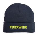 Strickmütze FEUERWEHR, gefüttert